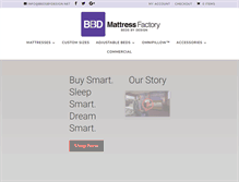Tablet Screenshot of bedsbydesign.net